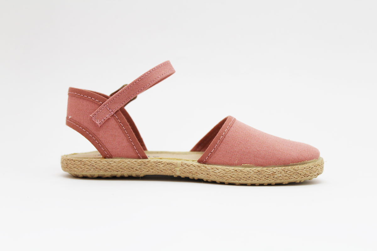 Alpargatas Made In Spain – Espadrillas Piatte In Esparto – Colore Rosa, Taglia 46 EU – Autentiche Spagnole
