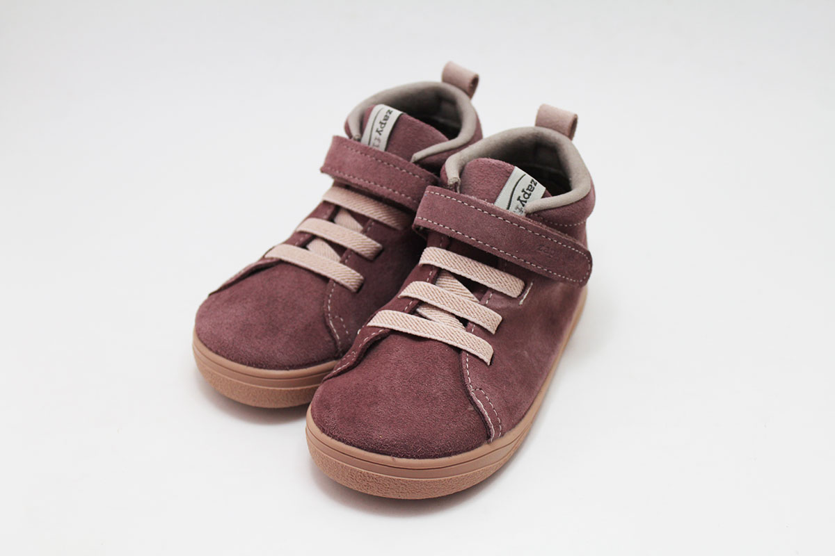 Bota barefoot serraje vino Zapyflex Bota barefoot serraje vino Zapyflex