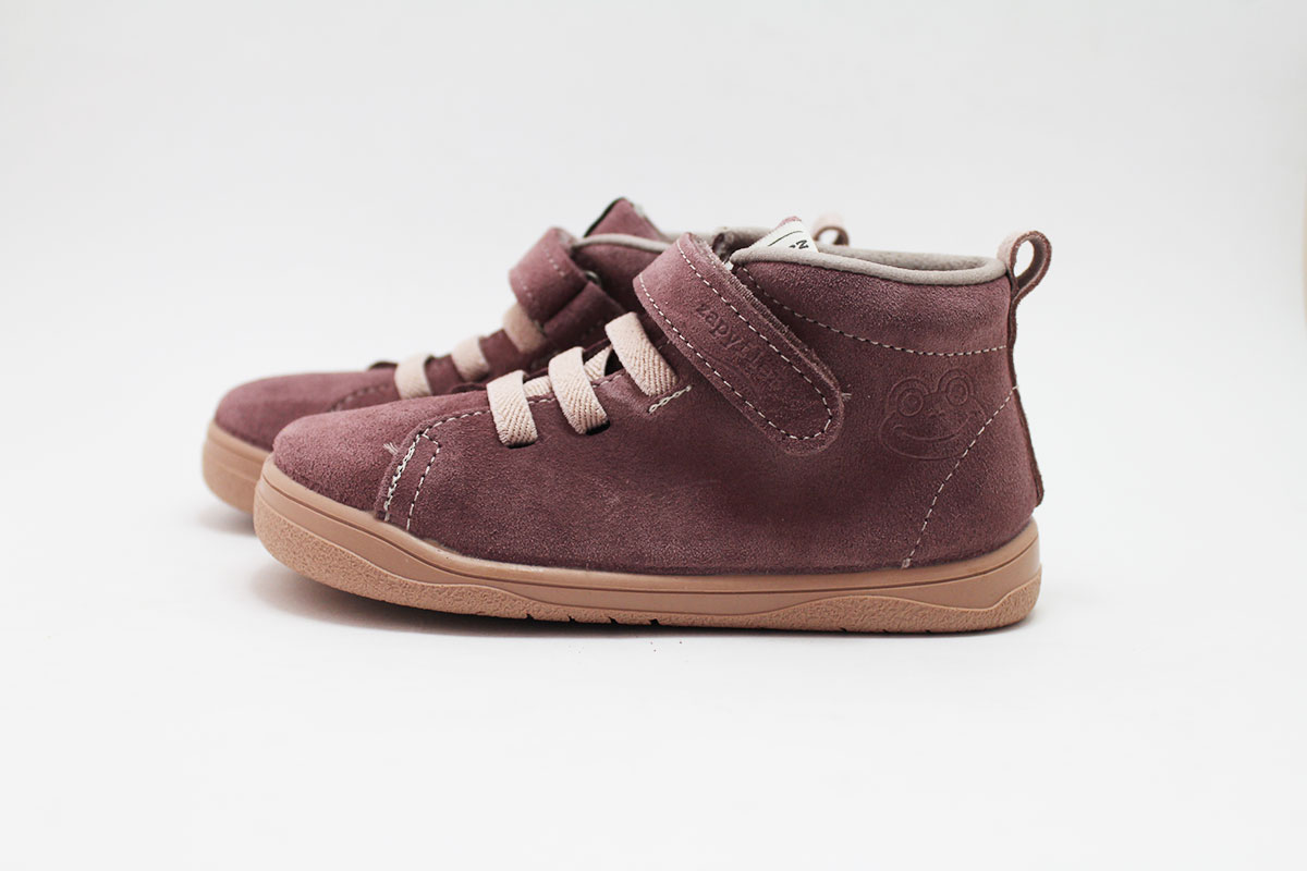Bota barefoot serraje vino Zapyflex Bota barefoot serraje vino Zapyflex