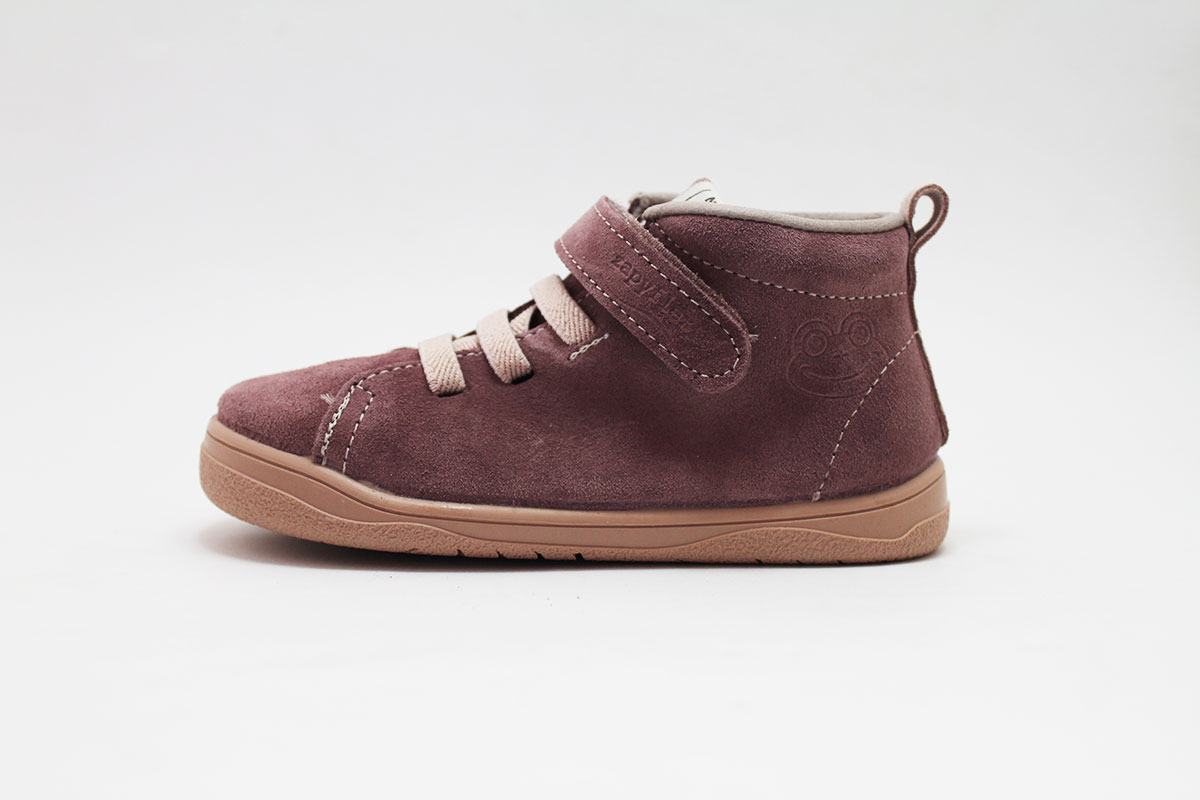 Bota barefoot serraje vino Zapyflex Bota barefoot serraje vino Zapyflex