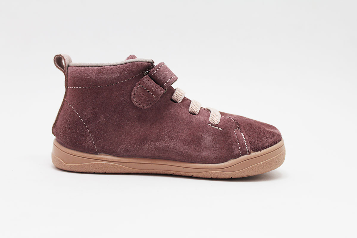 Bota barefoot serraje vino Zapyflex Bota barefoot serraje vino Zapyflex
