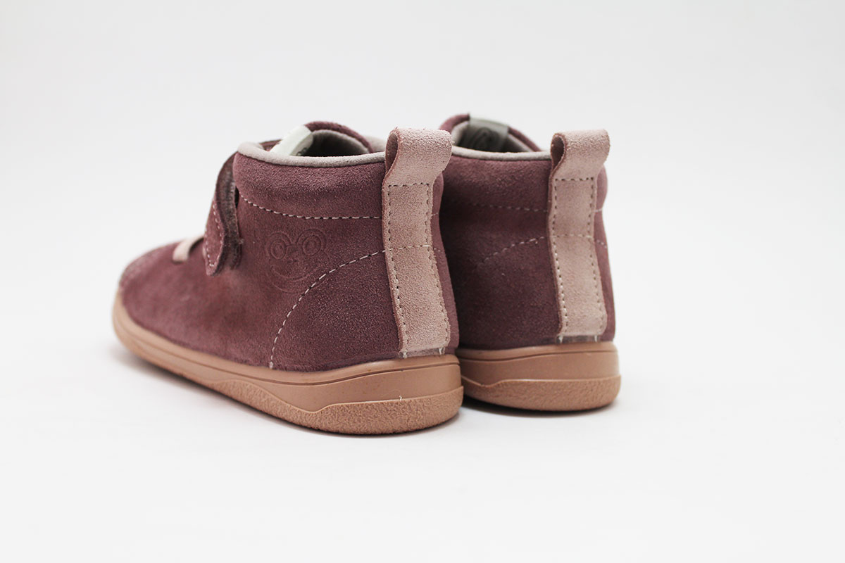Bota barefoot serraje vino Zapyflex Bota barefoot serraje vino Zapyflex