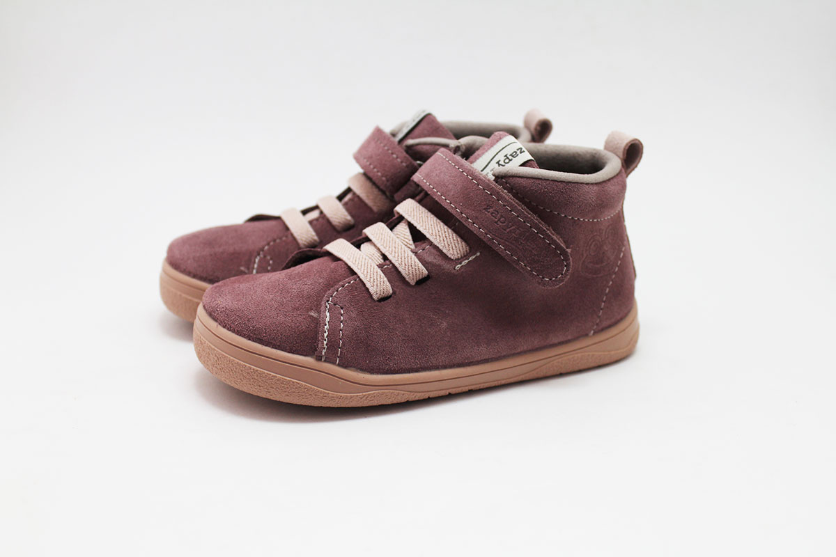 Bota barefoot serraje vino Zapyflex Bota barefoot serraje vino Zapyflex