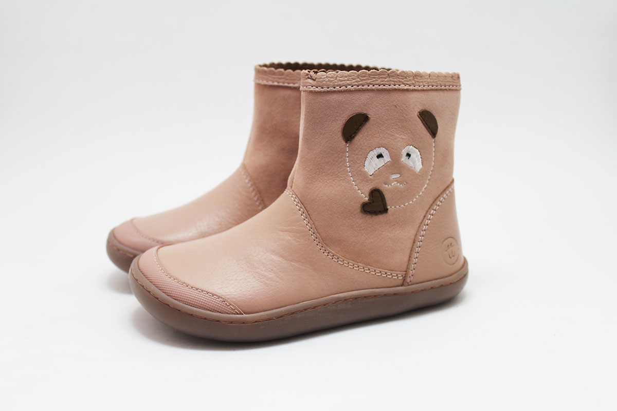 Botas barefoot niña rosa osito Chetto Botas barefoot niña rosa osito Chetto