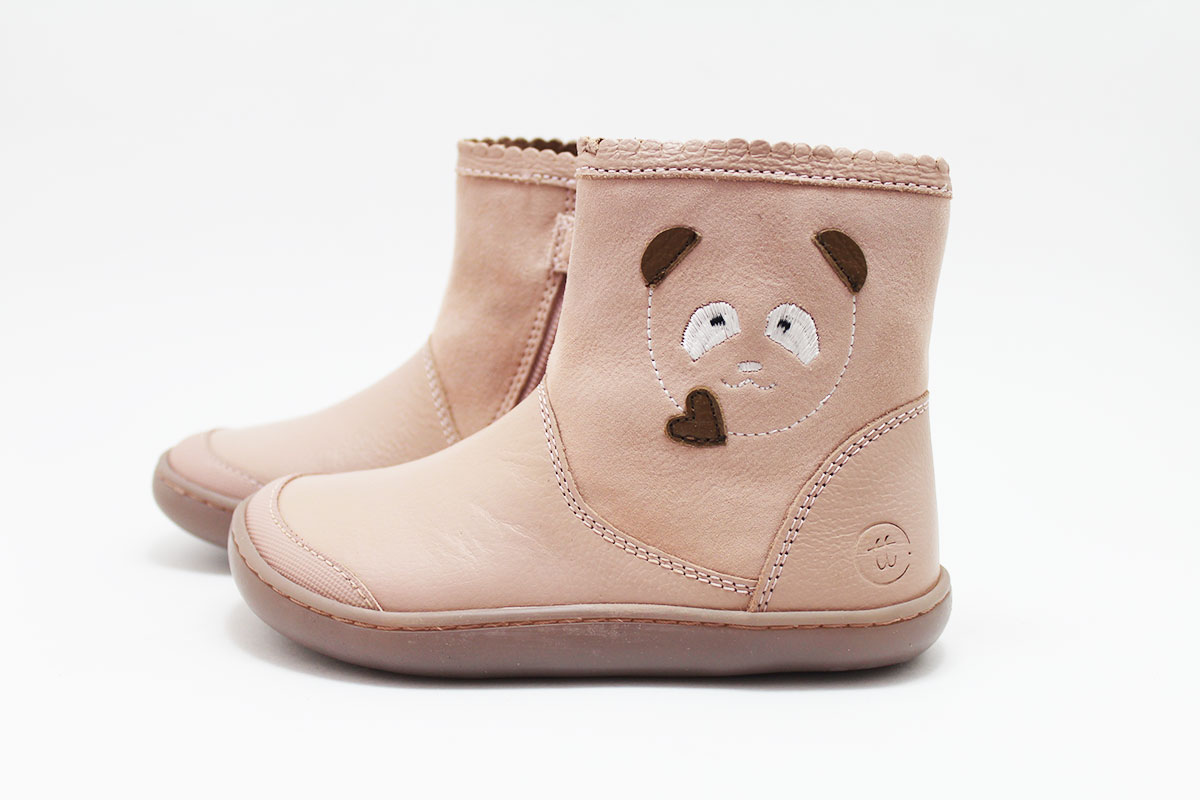 Botas barefoot niña rosa osito Chetto Botas barefoot niña rosa osito Chetto
