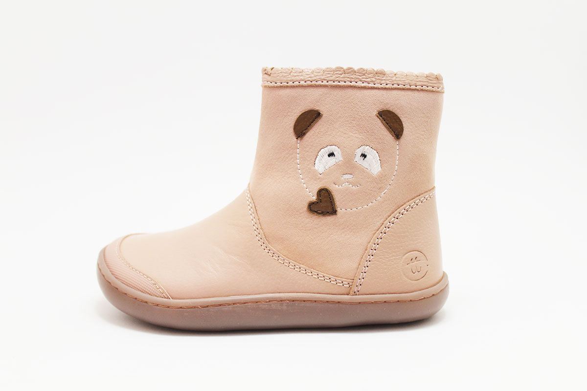 Botas barefoot niña rosa osito Chetto Botas barefoot niña rosa osito Chetto