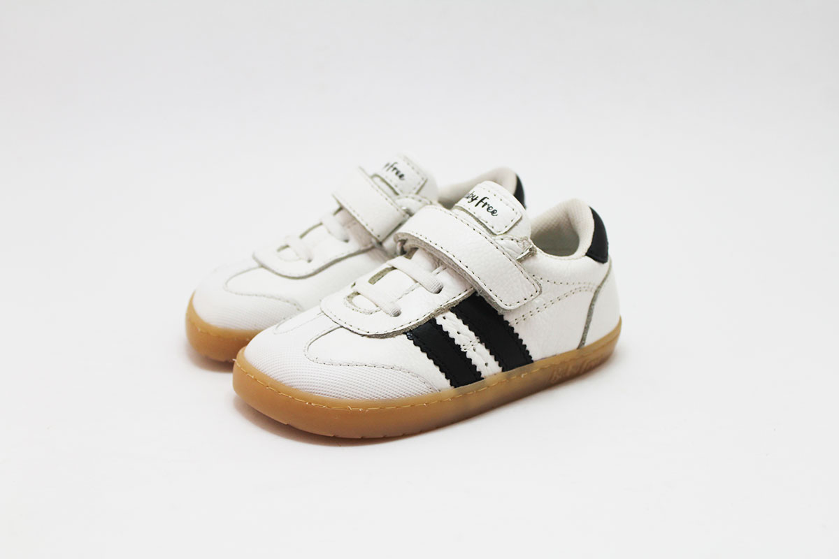 Zapatillas Barefoot Chetto blanco negro niño Zapatillas Barefoot Chetto blanco negro niño
