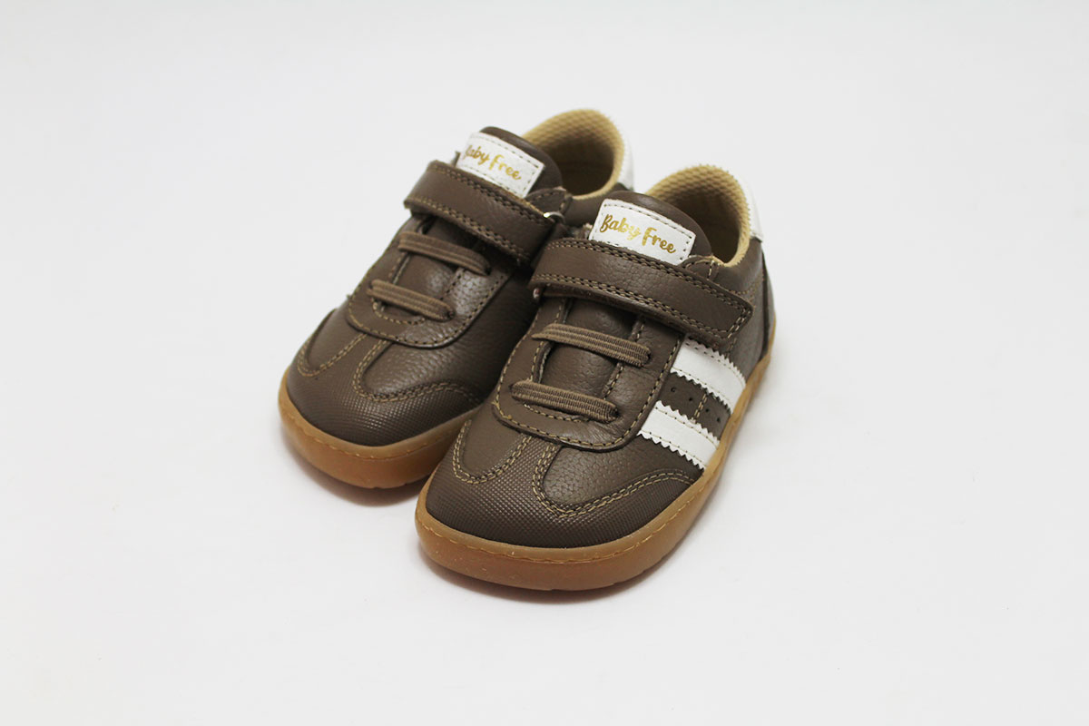 Zapatillas Barefoot Chetto taupe blanco niño Zapatillas Barefoot Chetto taupe blanco niño