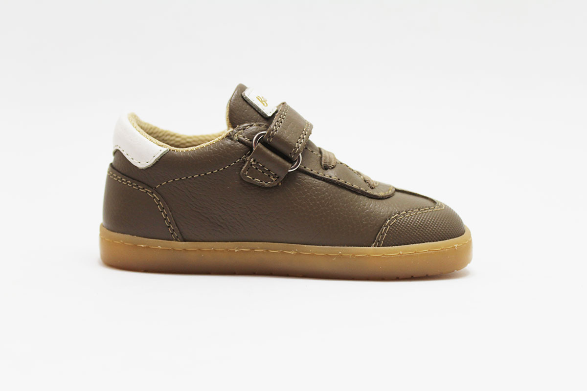 Zapatillas Barefoot Chetto taupe blanco niño Zapatillas Barefoot Chetto taupe blanco niño