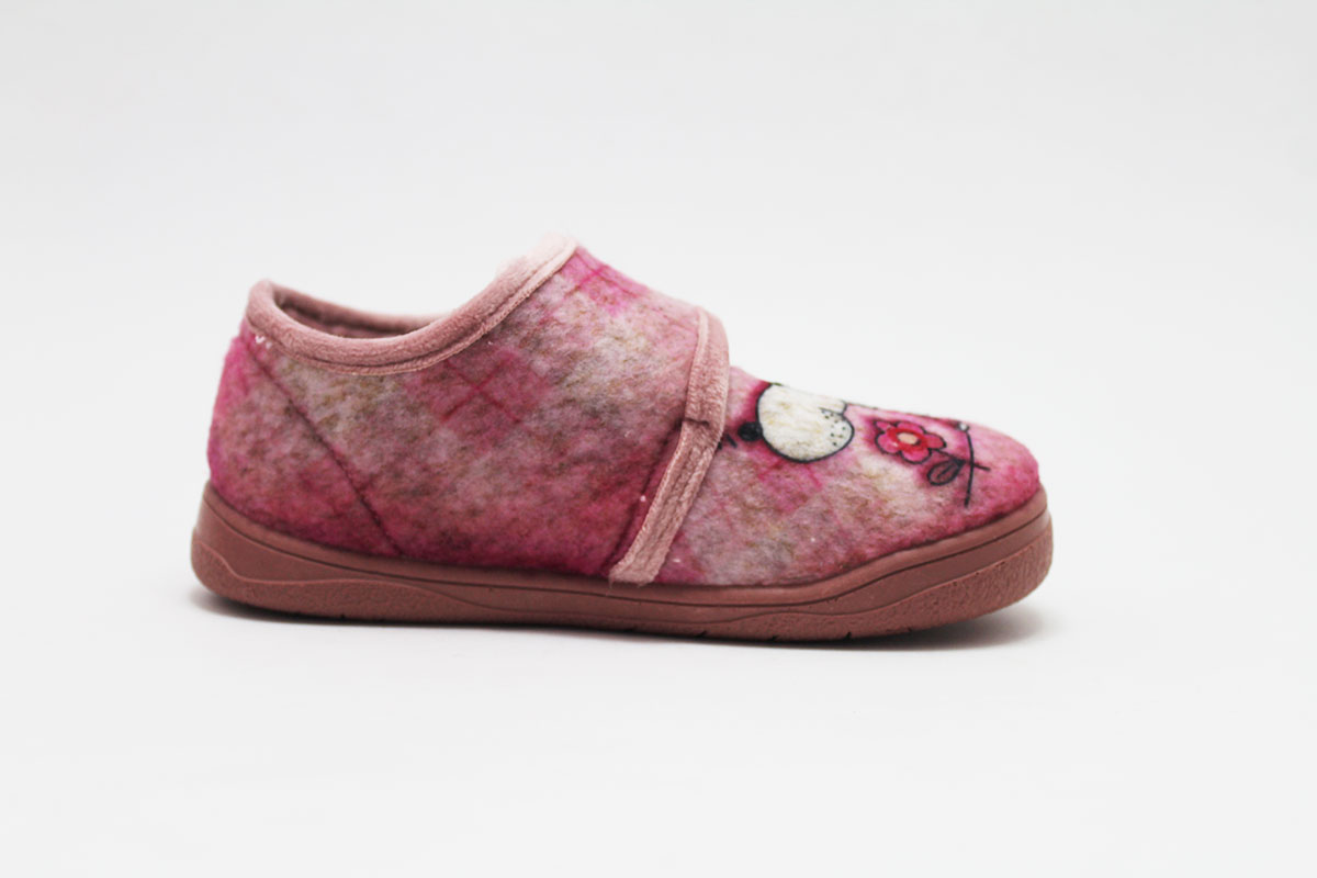 Zapatillas casa barefoot niña gatito Zapyflex Zapatillas casa barefoot niña gatito Zapyflex