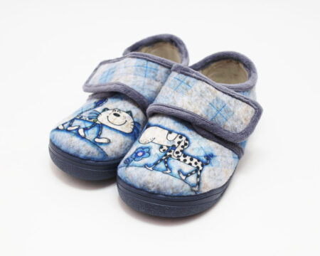 Zapatillas casa barefoot niño gatito Zapyflex