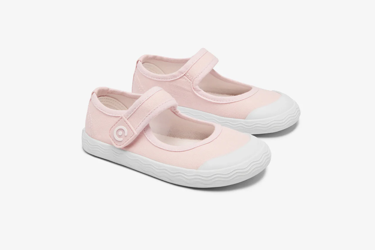 Lona tipo mercedita Conguitos rosa niña Lona tipo mercedita Conguitos rosa niña