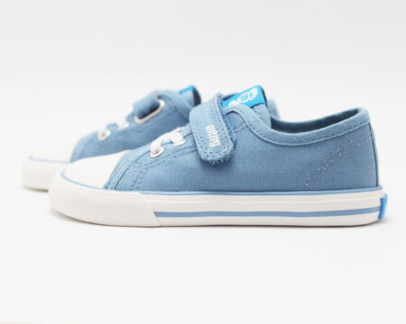 Lonas barefoot cordones elásticos azul azafata Mustang