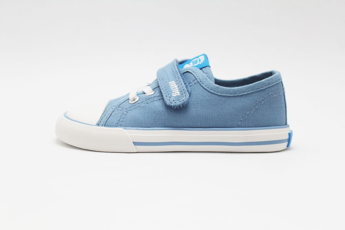 Lonas barefoot cordones elásticos azul azafata Mustang Lonas barefoot cordones elásticos azul azafata Mustang