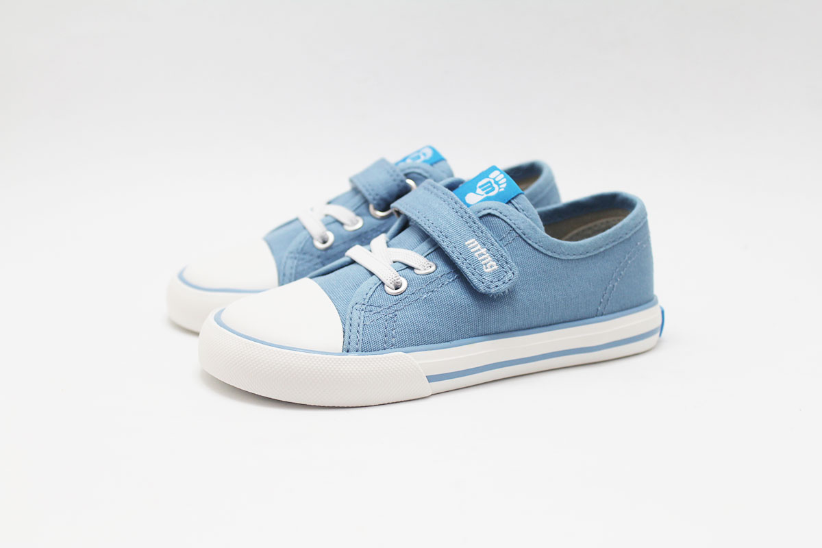 Lonas barefoot cordones elásticos azul azafata Mustang Lonas barefoot cordones elásticos azul azafata Mustang
