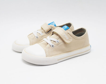 Lonas barefoot cordones elásticos beige Mustang