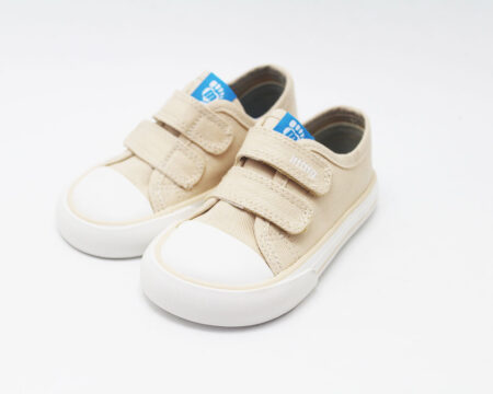 Lonas puntera respetuosas doble cierre beige Mustang