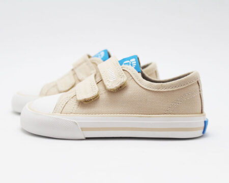 Lonas puntera respetuosas doble cierre beige Mustang