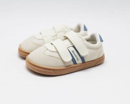 Zapatilla lona barefoot beige Blanditos Guppy