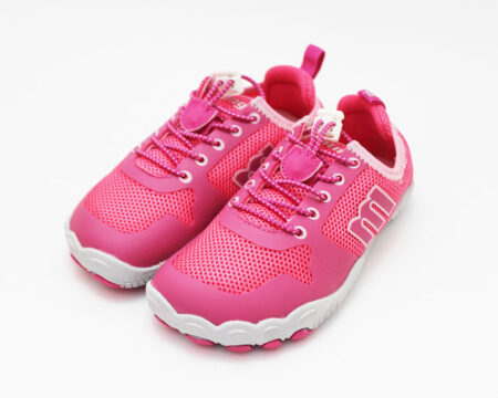 Deportivas barefoot niña rosa Mustang free