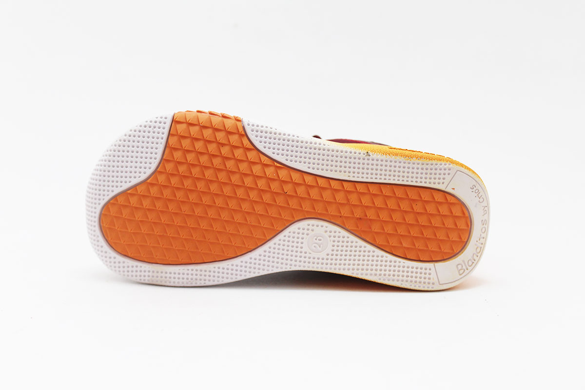Deportivo barefoot Blanditos burdeos blanco AQUILES Deportivo barefoot Blanditos burdeos blanco AQUILES