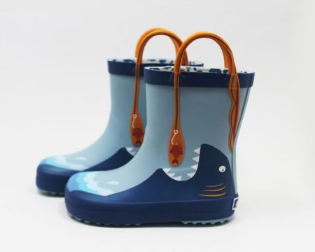 Botas agua barefoot azul tiburón Chetto
