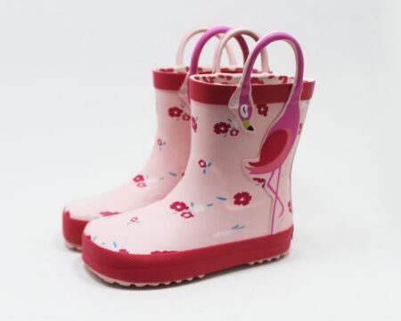 Botas agua rosa barefoot flamenco Chetto