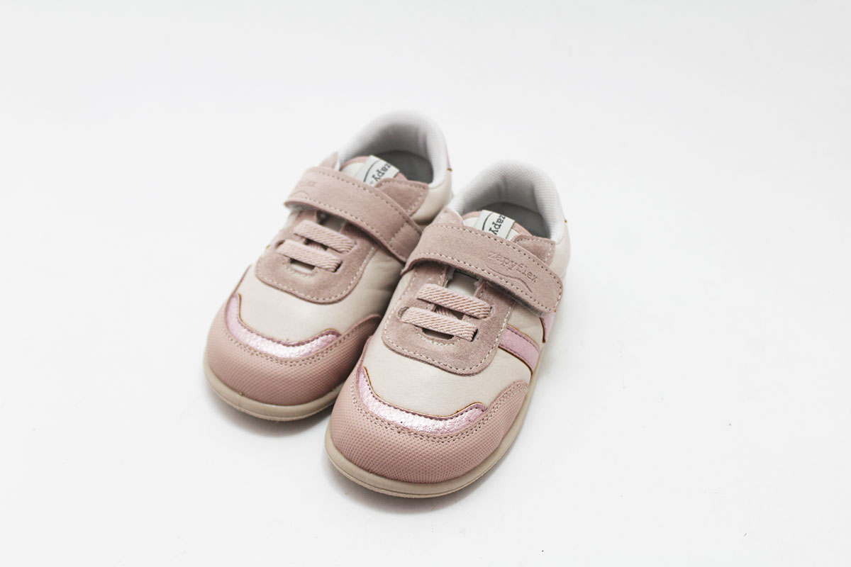 Zapatillas barefoot niña Zapyflex rosa metalizado Zapatillas barefoot niña Zapyflex rosa metalizado