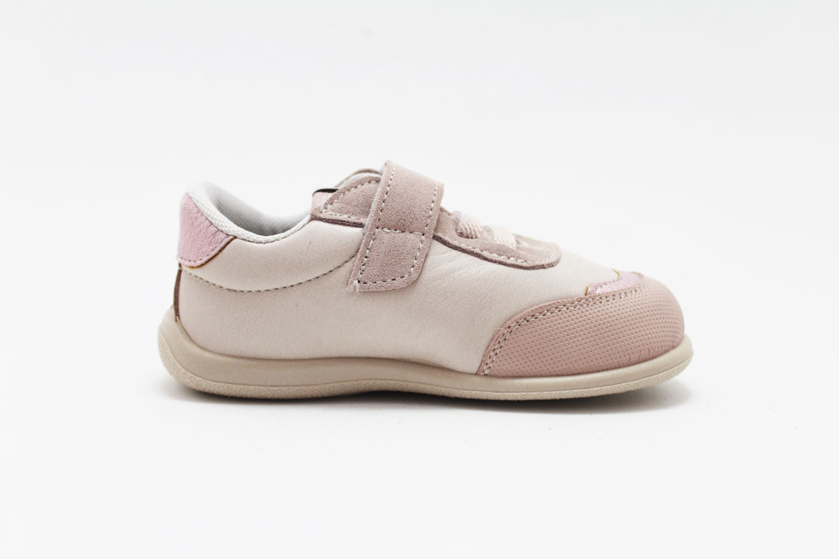 Zapatillas barefoot niña Zapyflex rosa metalizado Zapatillas barefoot niña Zapyflex rosa metalizado