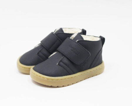 Botines borreguito barefoot azul Blanditos OTTAWA