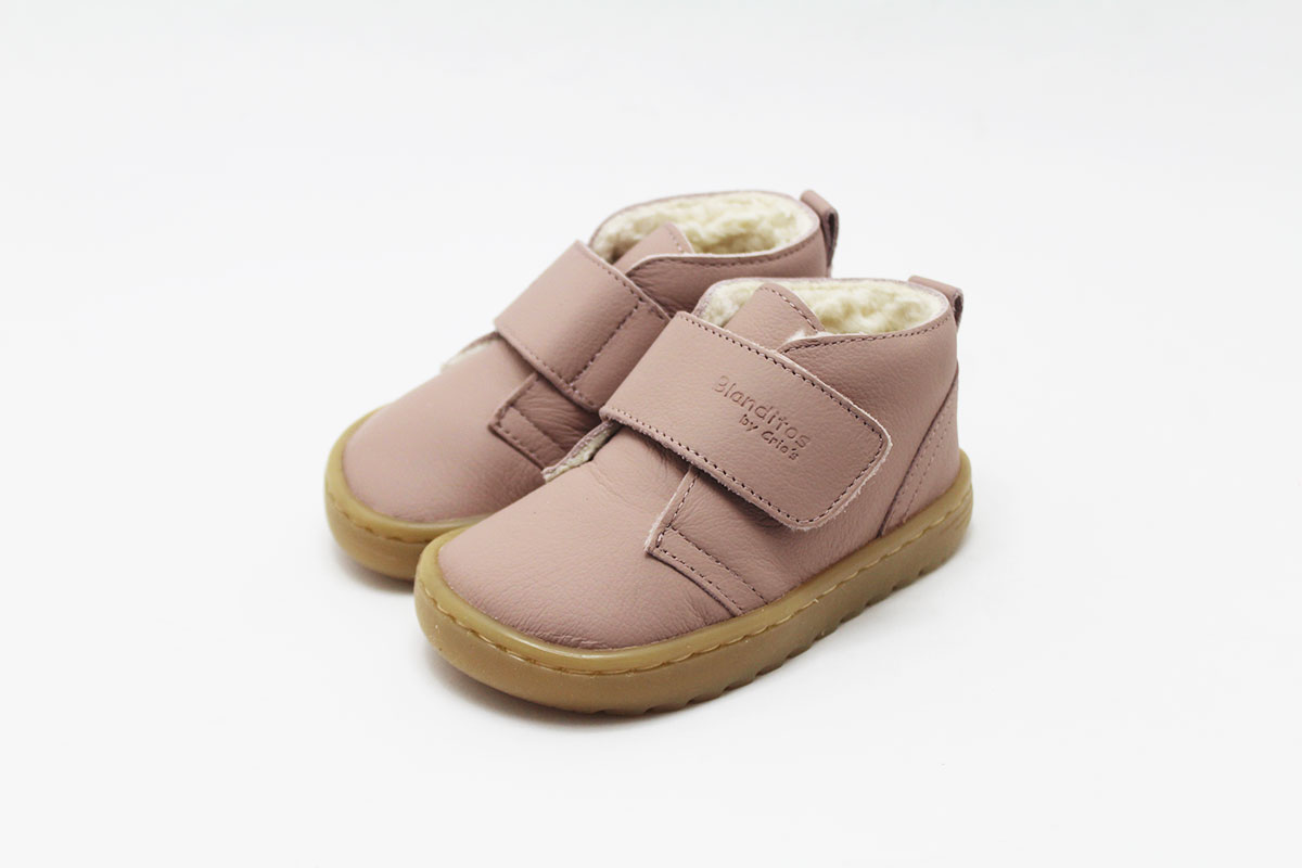 Botines borreguito barefoot piel rosa Blanditos OTTAWA Botines borreguito barefoot piel rosa Blanditos OTTAWA