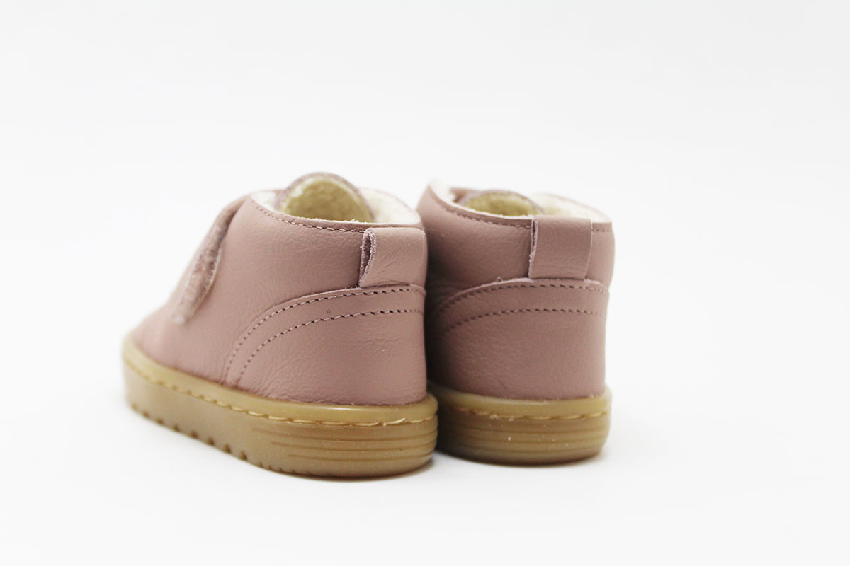 Botines borreguito barefoot piel rosa Blanditos OTTAWA Botines borreguito barefoot piel rosa Blanditos OTTAWA