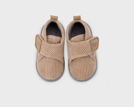 Zapatillas casa barefoot beige niño Igor