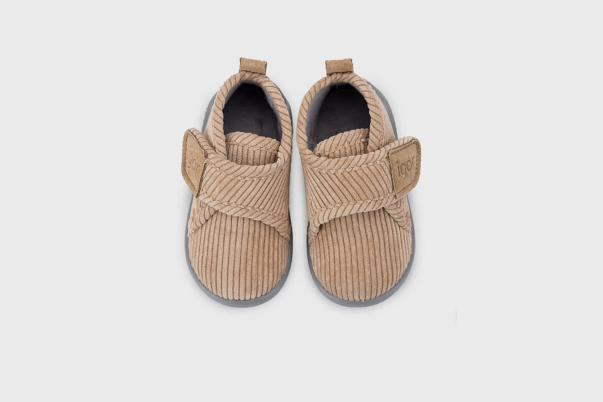 Zapatillas casa barefoot beige niño Igor Zapatillas casa barefoot beige niño Igor