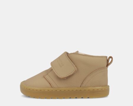 Botines borreguito barefoot piel arena Blanditos OTTAWA